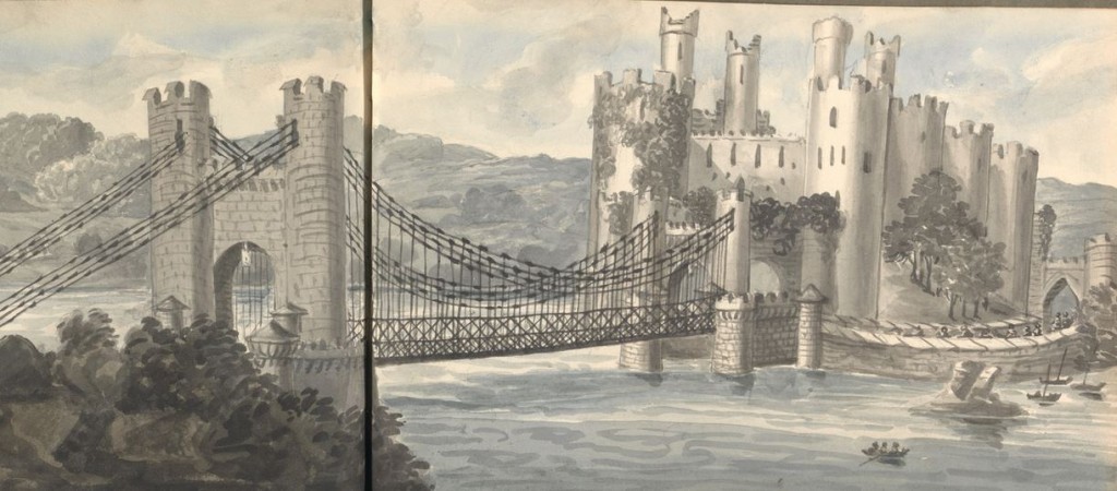 Bridge and Caslt at Conwy